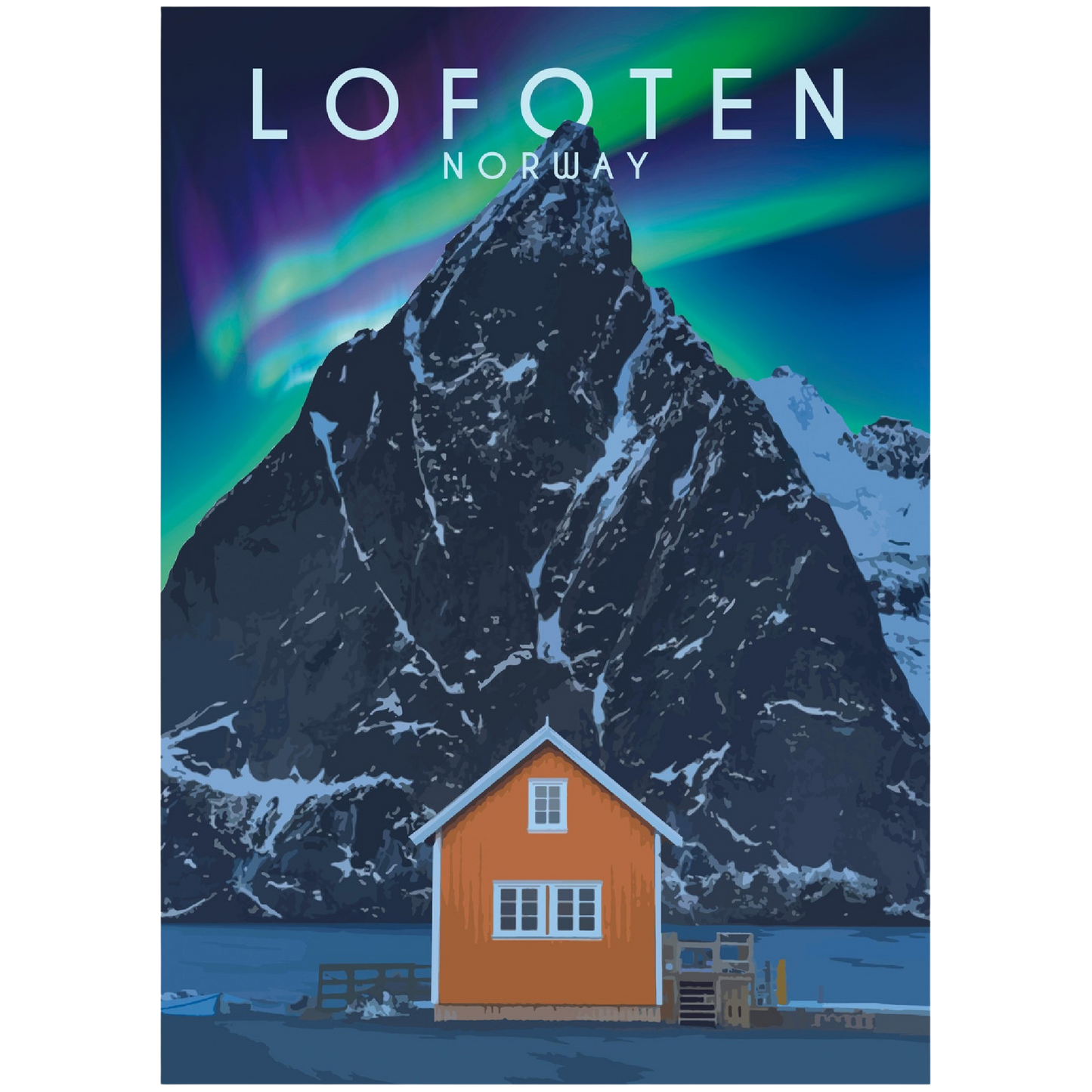 Olstind Sakrisøy Lofoten