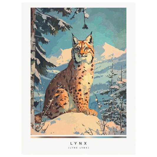 Arctic animals, lynx