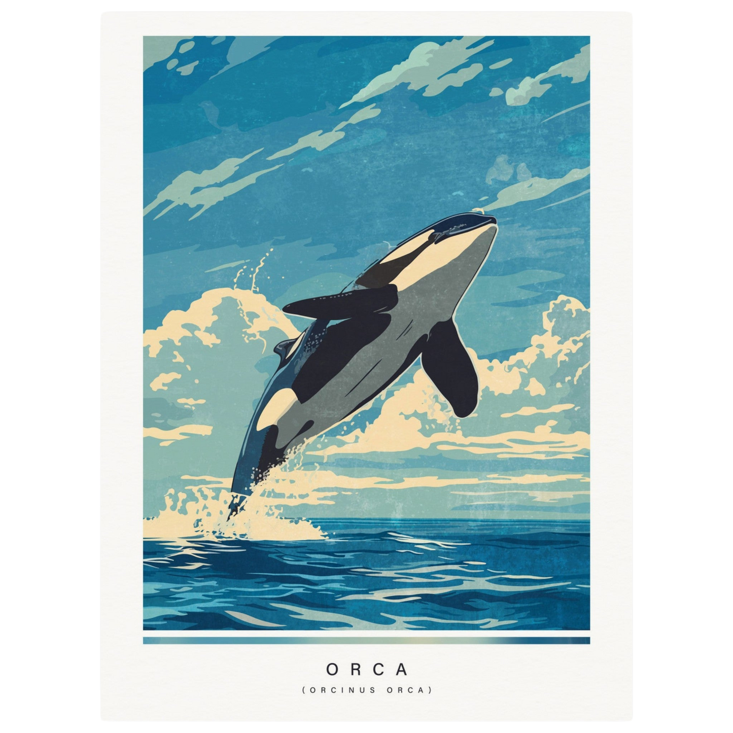 Arctic animals, orca