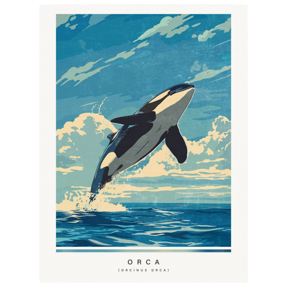 Arctic animals, orca