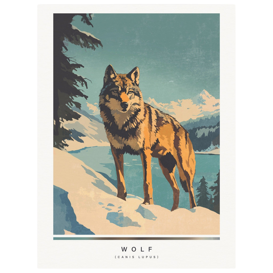 Arctic animals, wolf