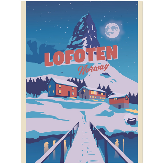 Poster, Hammarskaftet in Reine Lofoten