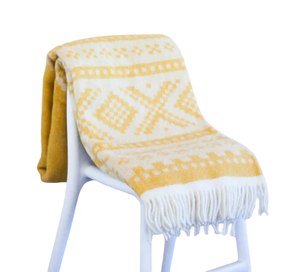 Lillunn Marius blanket, yellow