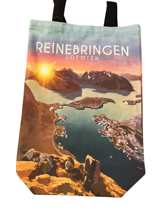 Lofoten tote bag, Reinebringen