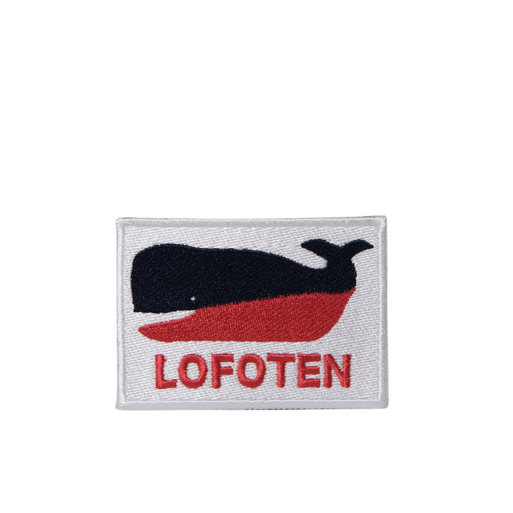 Lofoten patch, red whale