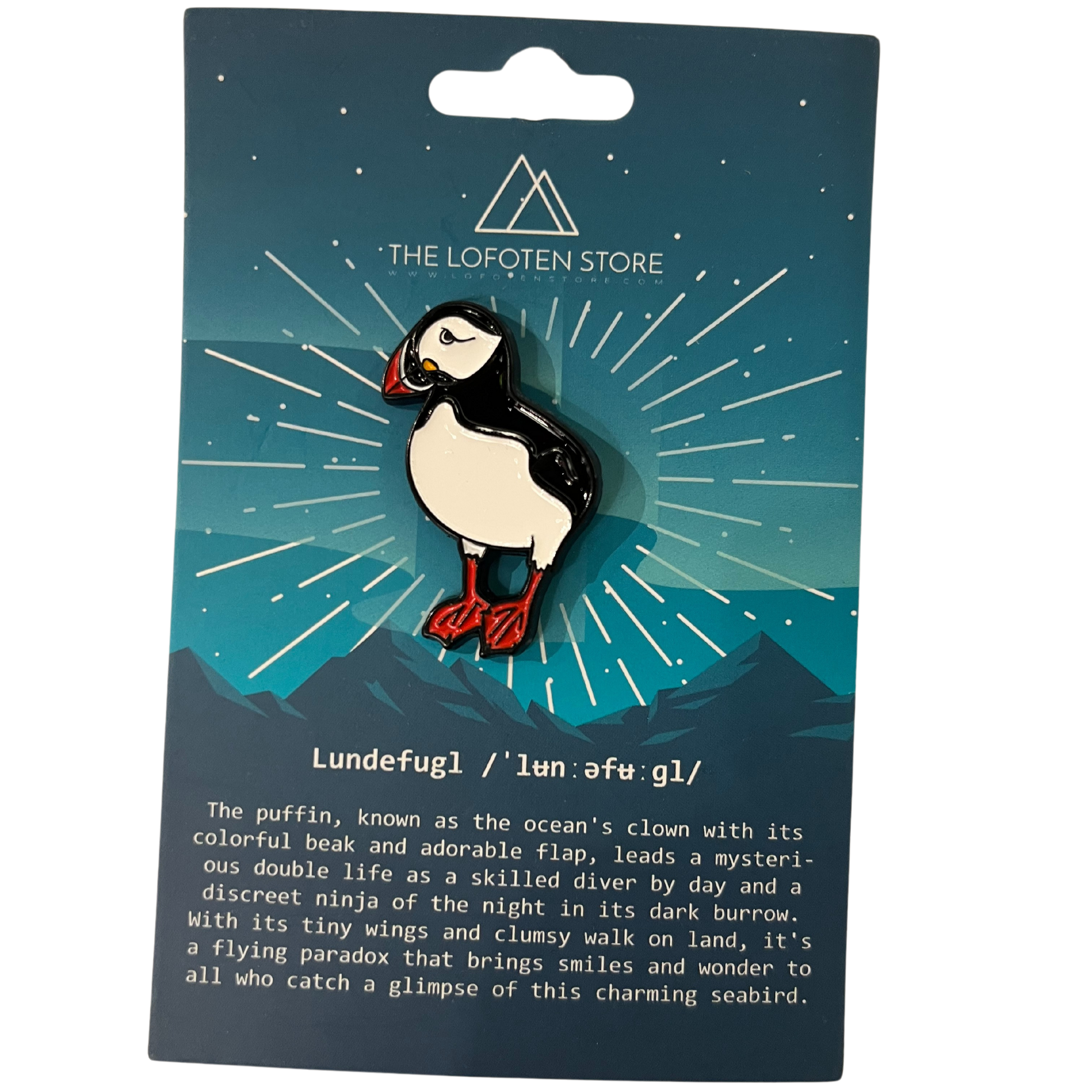 Lofoten Puffin pin