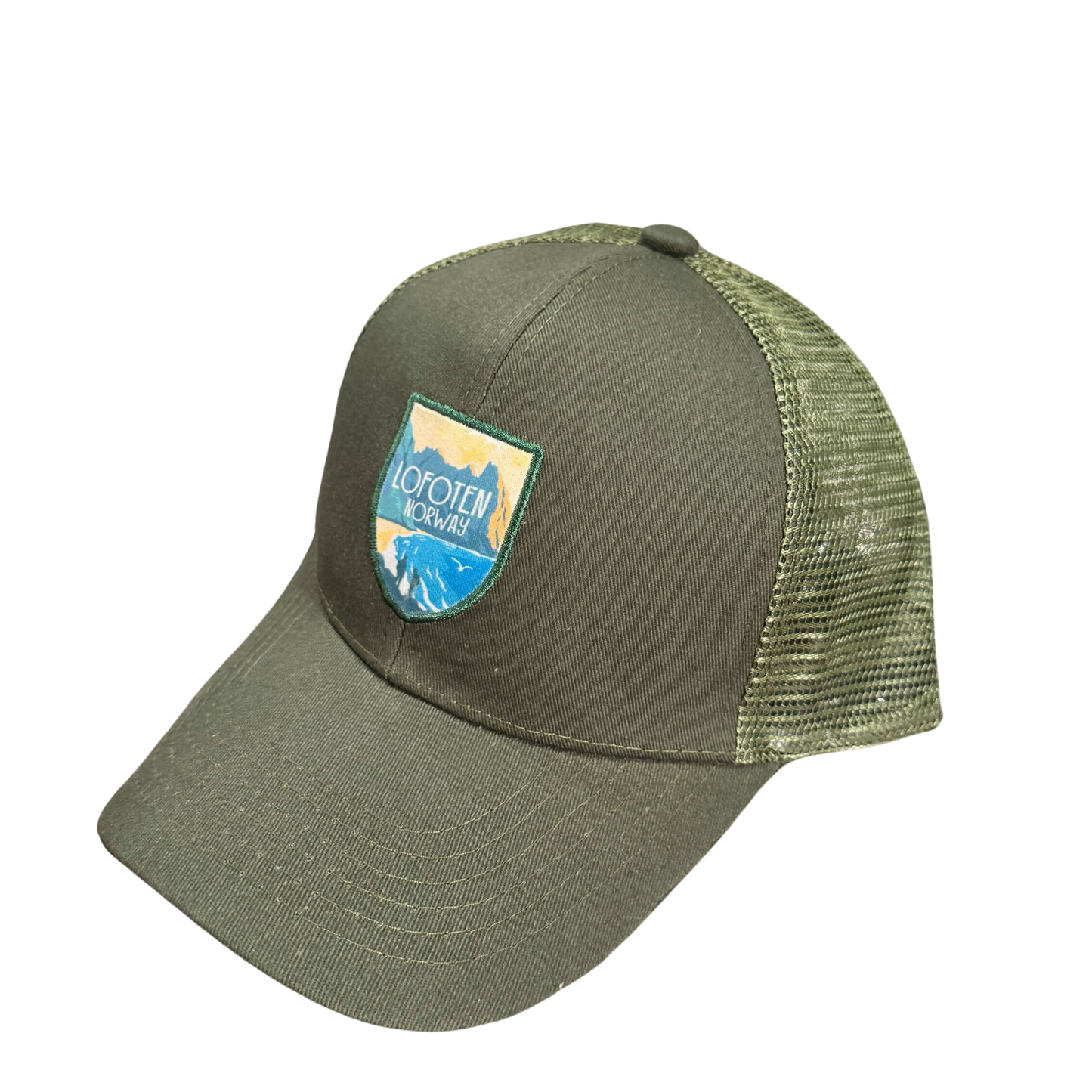 Lofoten cap, with patches