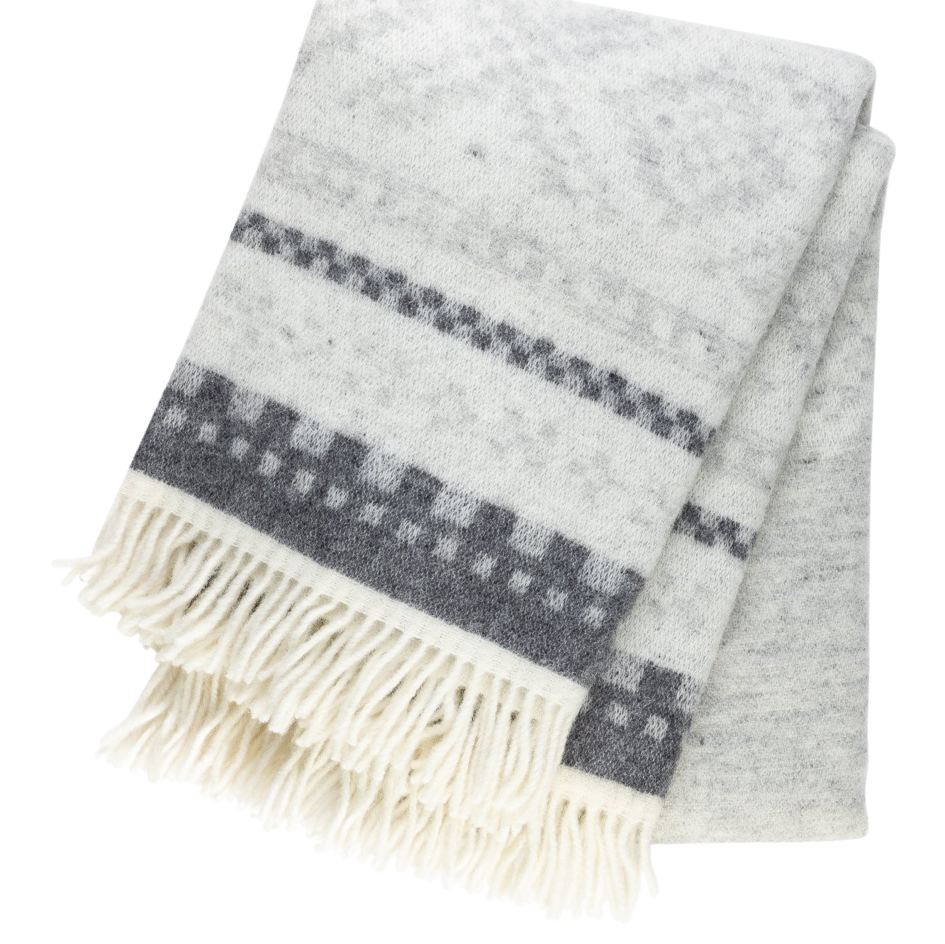 Marius Lillun blanket grey