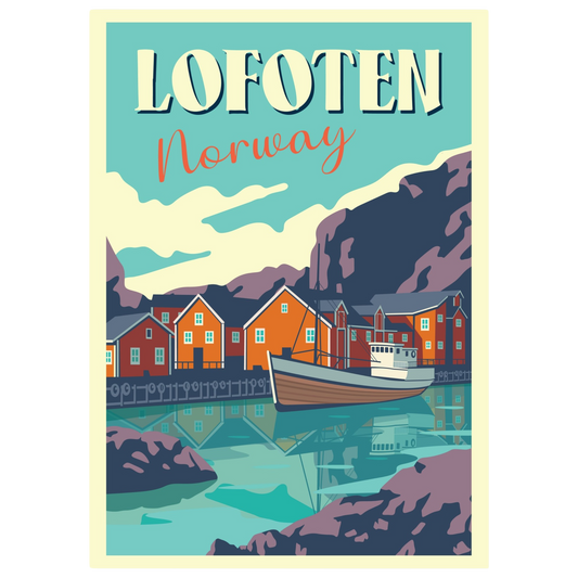 Nusfjord fishing village, Lofoten