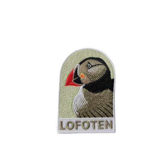 Patch, puffin Lofoten