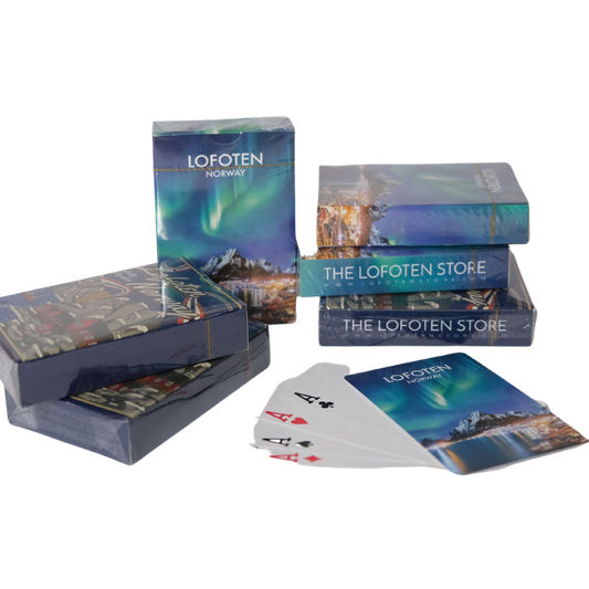 Lofoten playing cards, two styles