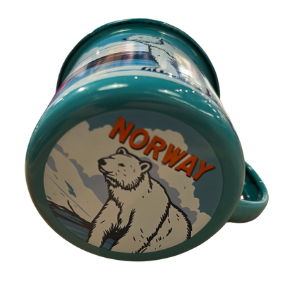 Polar bear mug Norway bottom