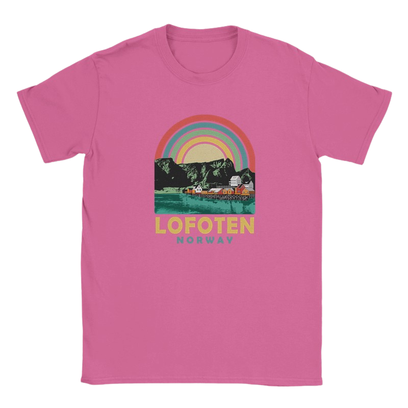 Kids t-shirt with Sakrisøy print