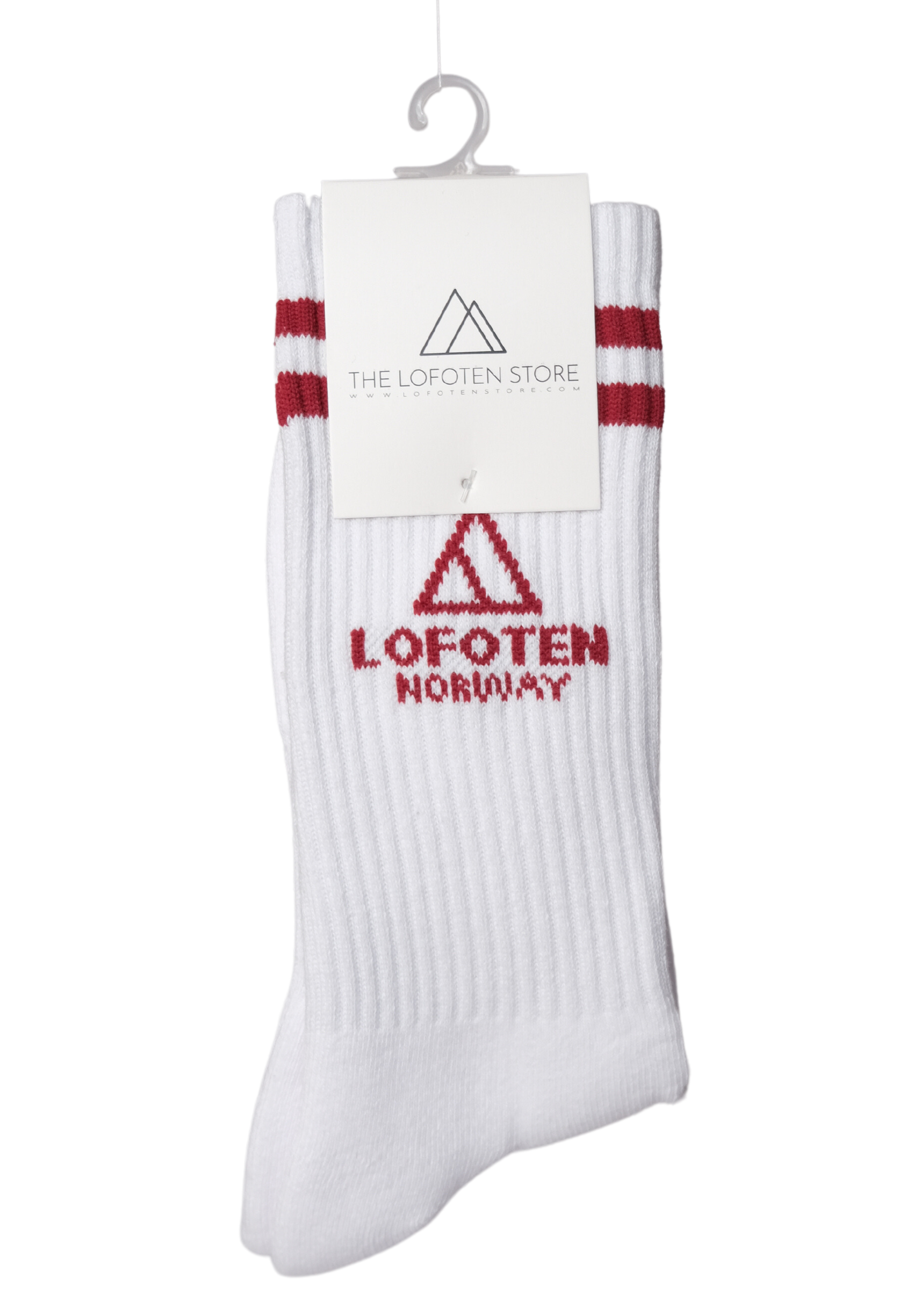 Lofoten socks, red
