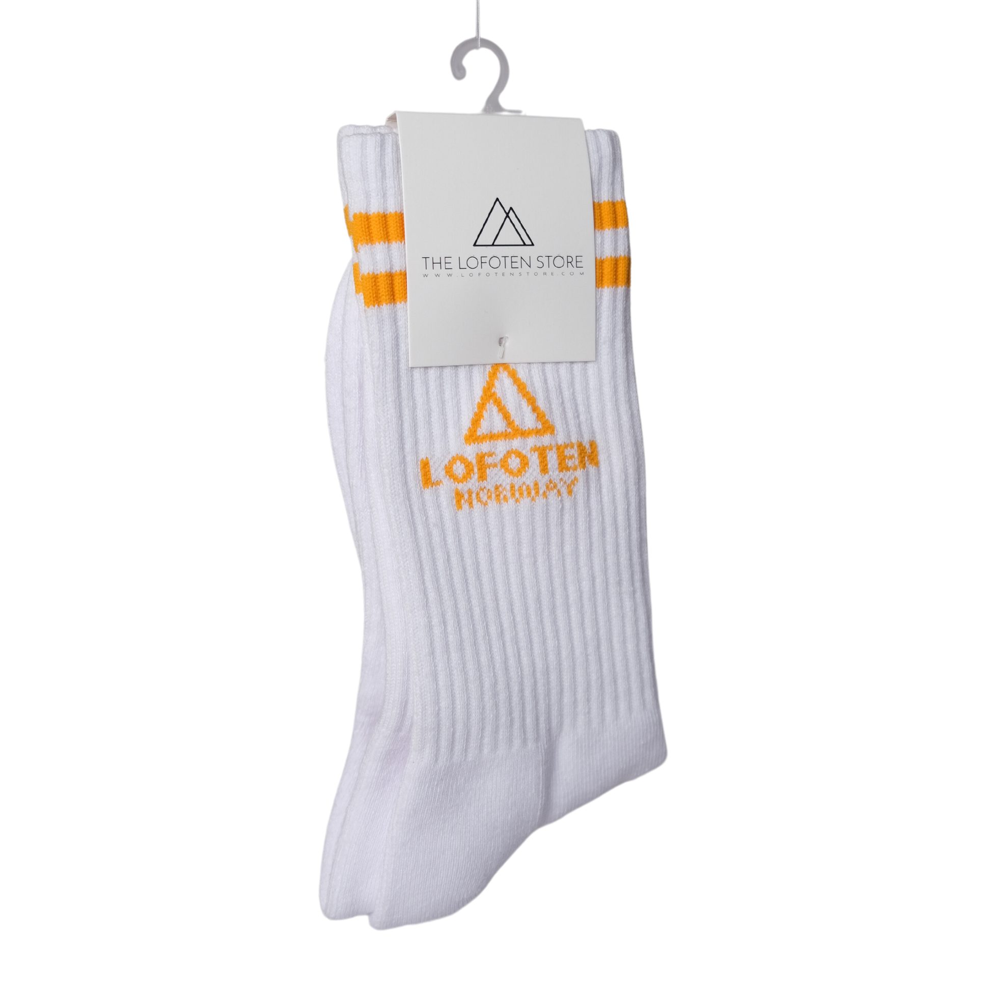 Lofoten socks, yellow
