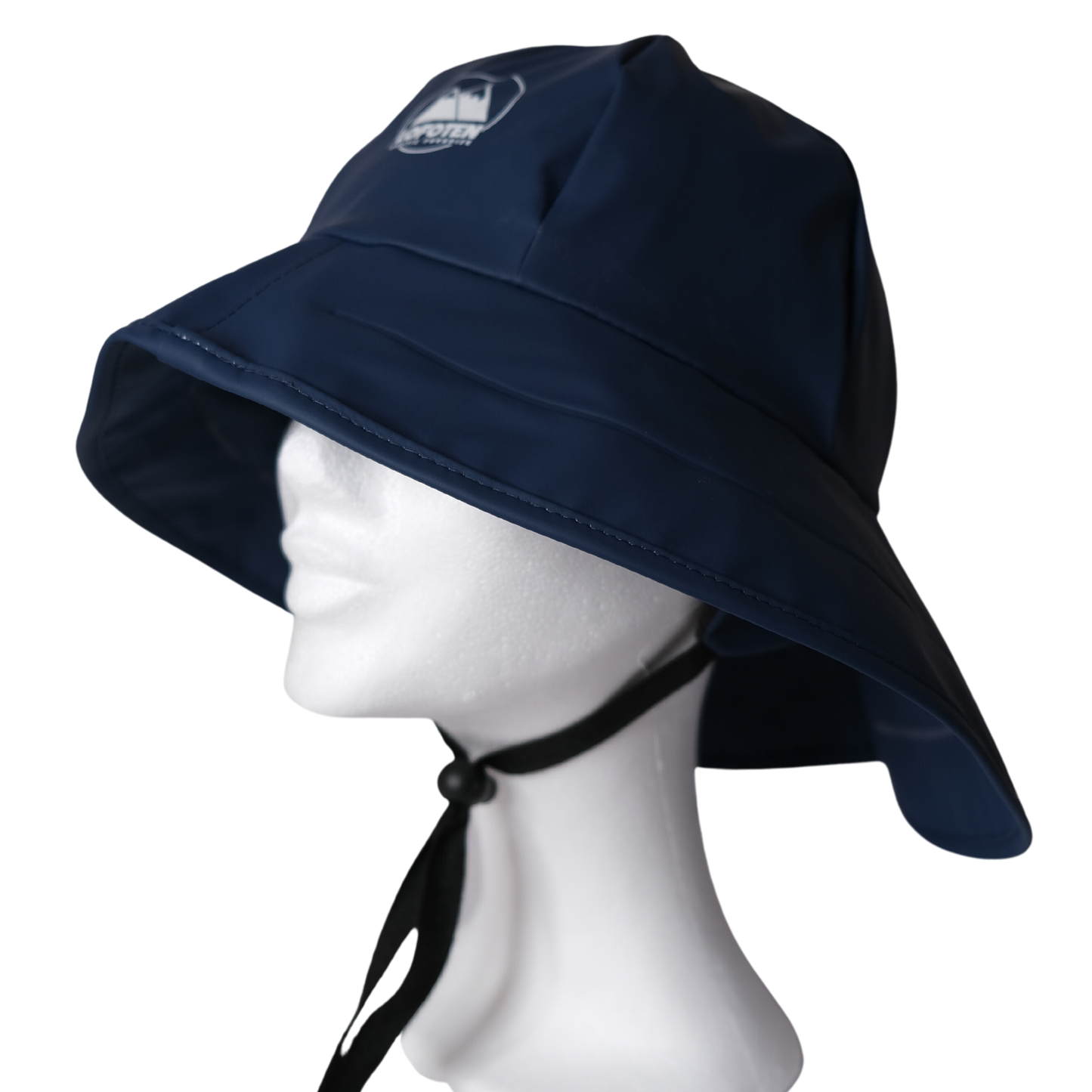 Blue sydvest / rain hat from Lofoten
