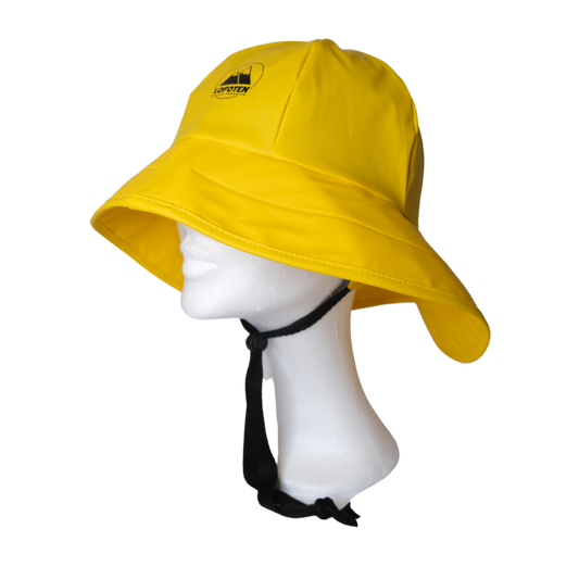 Yellow sydvest / rain hat from Lofoten