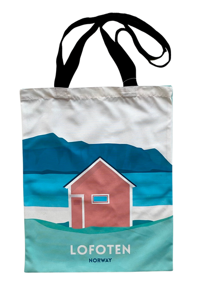 Lofoten tote bag, Ramberg beach