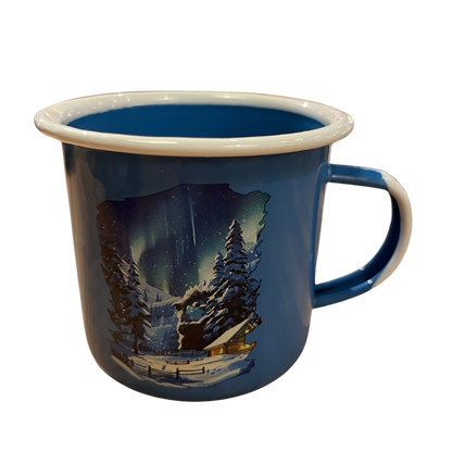 Troll mug blue shy